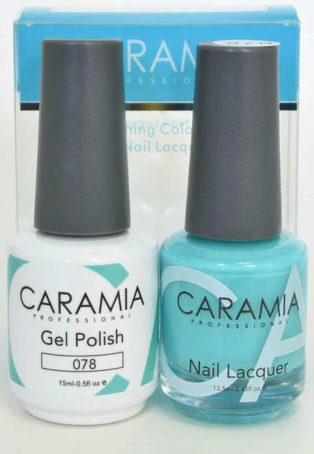 Caramia #078 -Gel and Matching Lacquer Set