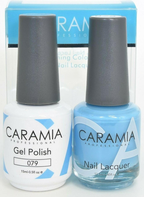 Caramia #079 -Gel and matching lacquer set