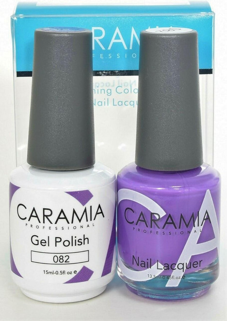 Caramia #082 -Gel and Matching Lacquer Set
