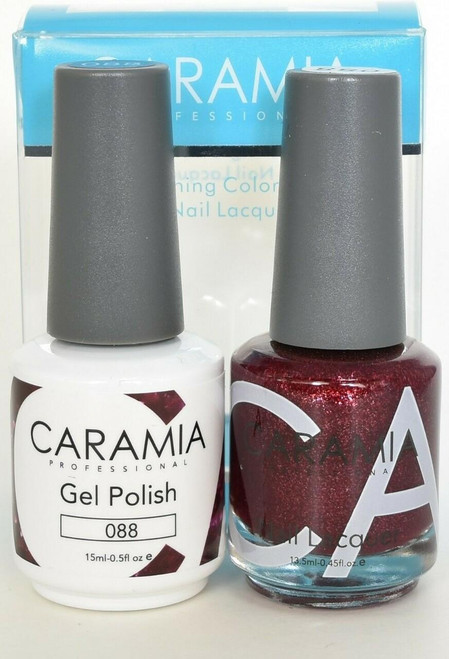 Caramia #088 -Gel and matching lacquer set
