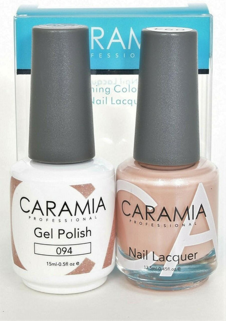 Caramia #094 -Gel and matching lacquer set