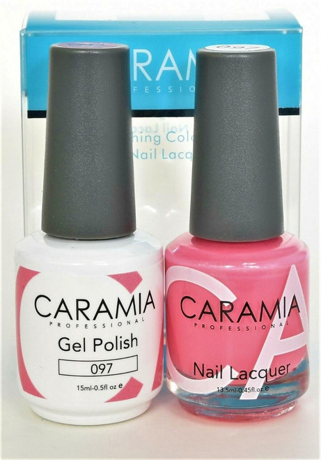 Caramia #097 -Gel and matching lacquer set