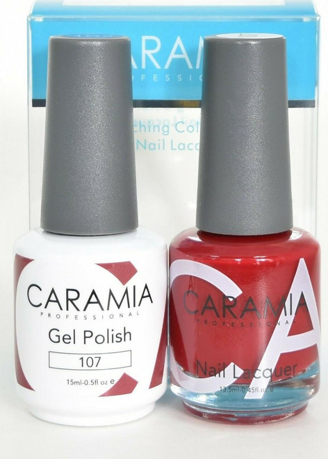 Caramia #107 -Gel and Matching Lacquer Set