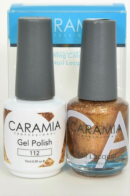 Caramia #112  -Gel and matching lacquer set