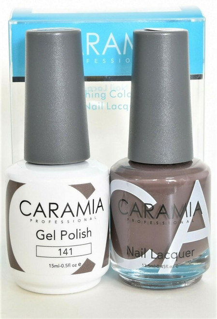 Caramia #141 -Gel and matching lacquer set
