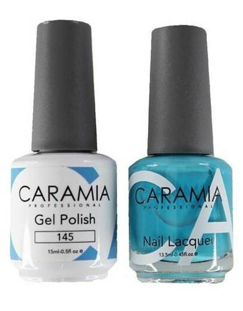 Caramia #145 -Gel and matching lacquer set