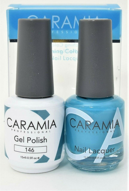 Caramia #146 -Gel and matching lacquer set