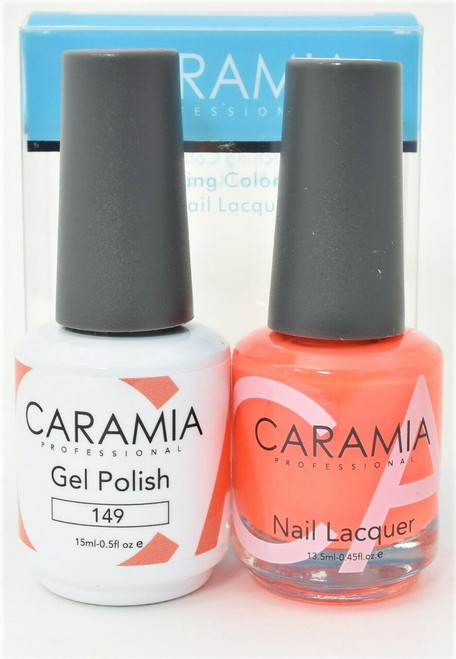 Caramia #149 -Gel and matching lacquer set