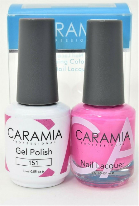 Caramia #151 -Gel and matching lacquer set
