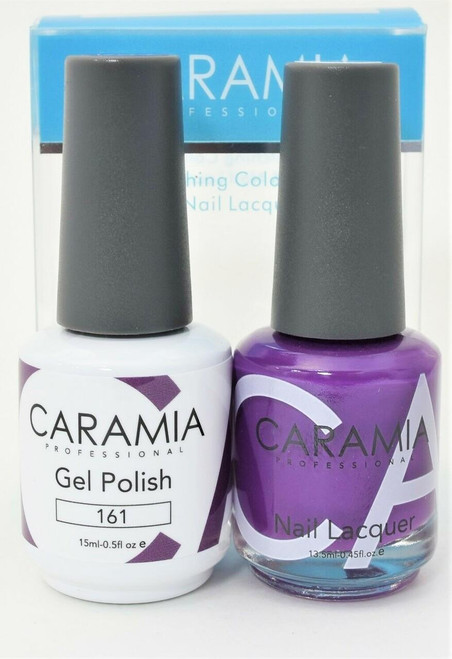 Caramia #161 -Gel and Matching Lacquer Set