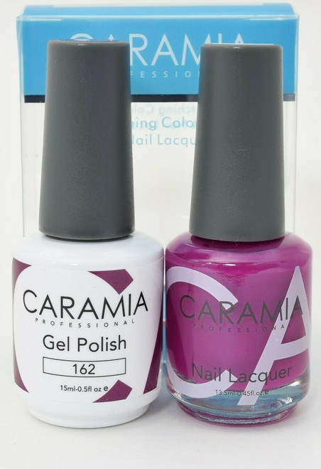 Caramia #162 -Gel and matching lacquer set