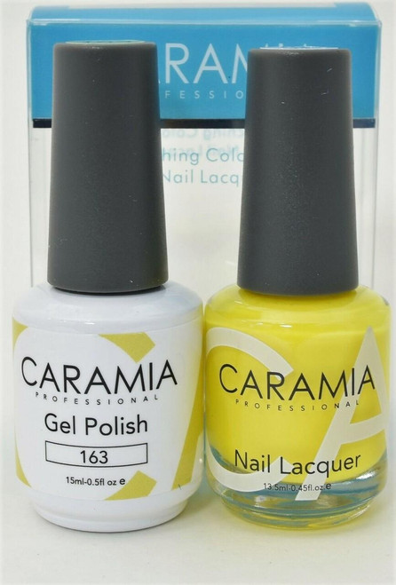 Caramia #163 -Gel and matching lacquer set