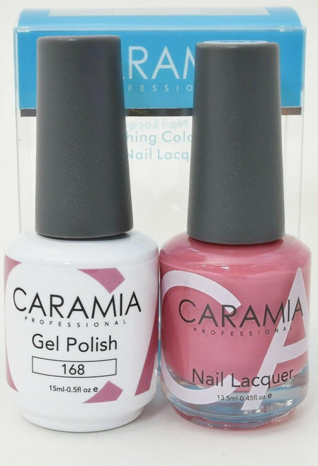 Caramia #168 -Gel and matching lacquer set