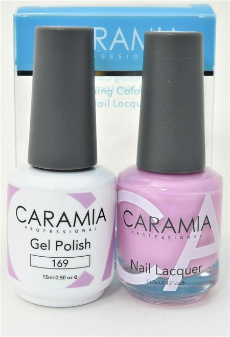 Caramia #169 -Gel and matching lacquer set