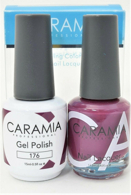 Caramia #176 -Gel and matching lacquer set