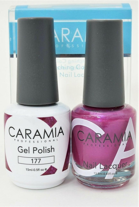 Caramia #177 -Gel and matching lacquer set