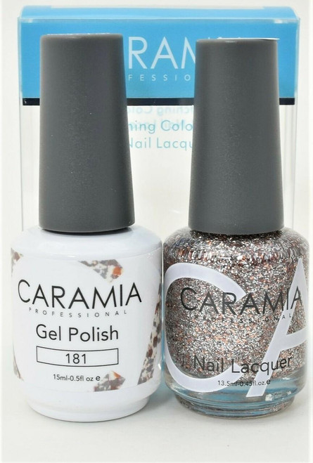 Caramia #181 -Gel and matching lacquer set