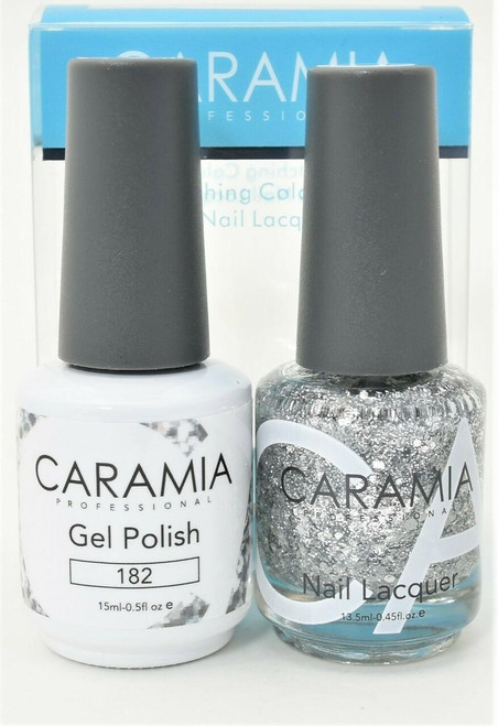 Caramia #182 -Gel and matching lacquer set