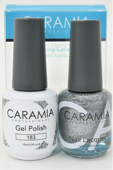 Caramia #183 -Gel and matching lacquer set