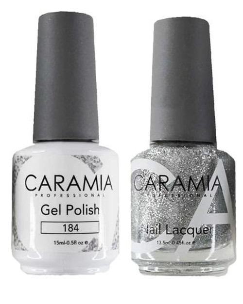 Caramia #184 -Gel and matching lacquer set