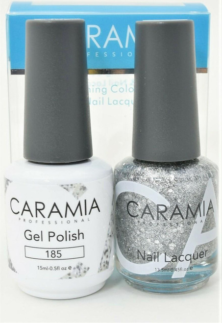 Caramia #185 -Gel and matching lacquer set