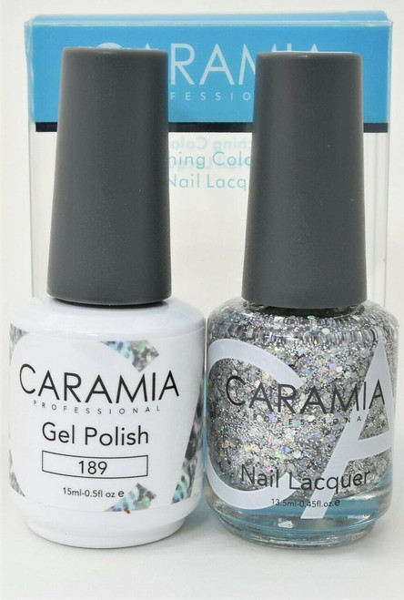 Caramia #189 -Gel and matching lacquer set