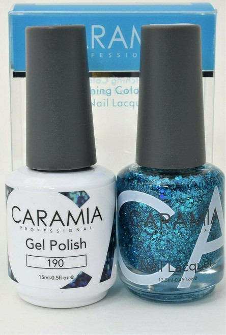 Caramia #190 -Gel and matching lacquer set