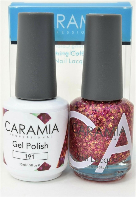 Caramia #191 -Gel and matching lacquer set