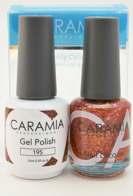 Caramia #195 -Gel and Matching Lacquer Set