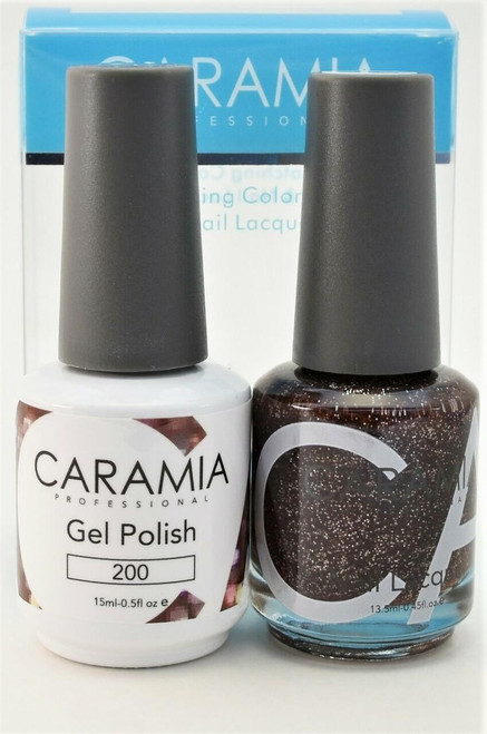 Caramia #200 -Gel and Matching Lacquer Set