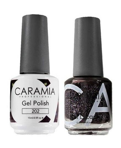 Caramia #202 -Gel and matching lacquer set