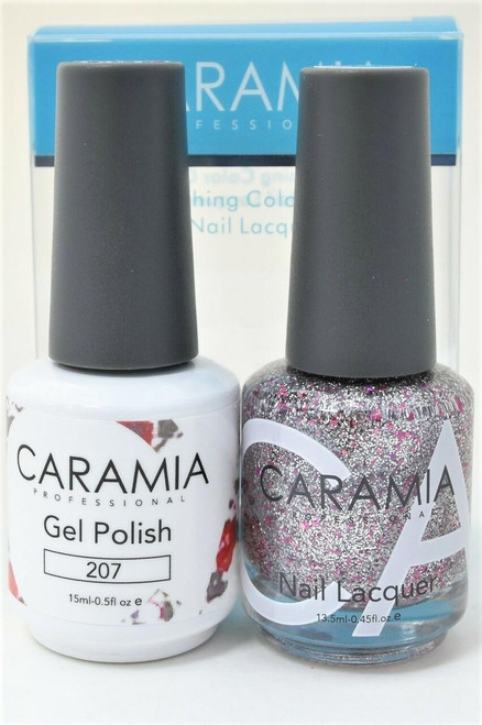 Caramia #207 -Gel and matching lacquer set