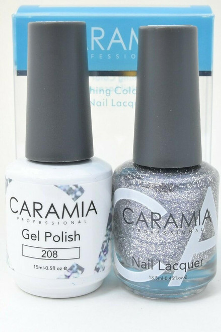 Caramia #208 -Gel and Matching Lacquer Set
