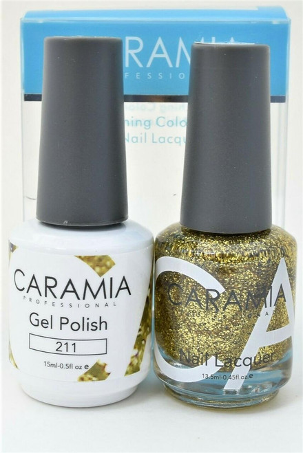 Caramia #211 -Gel and matching lacquer set