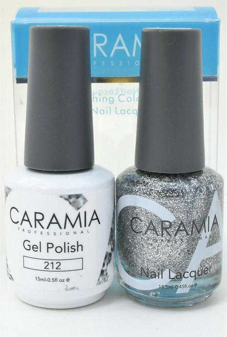 Caramia #212 -Gel and matching lacquer set