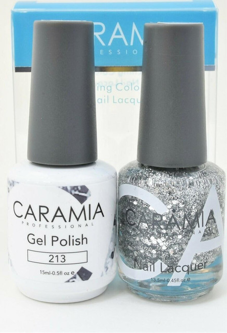 Caramia #213 -Gel and matching lacquer set