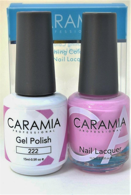 Caramia #222 -Gel and Matching Lacquer Set