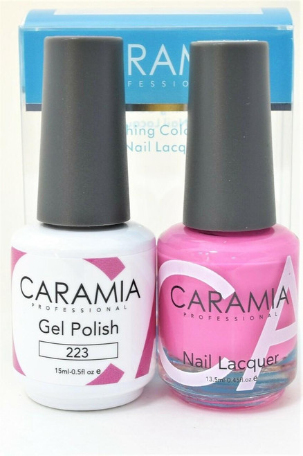Caramia #223 -Gel and Matching Lacquer Set