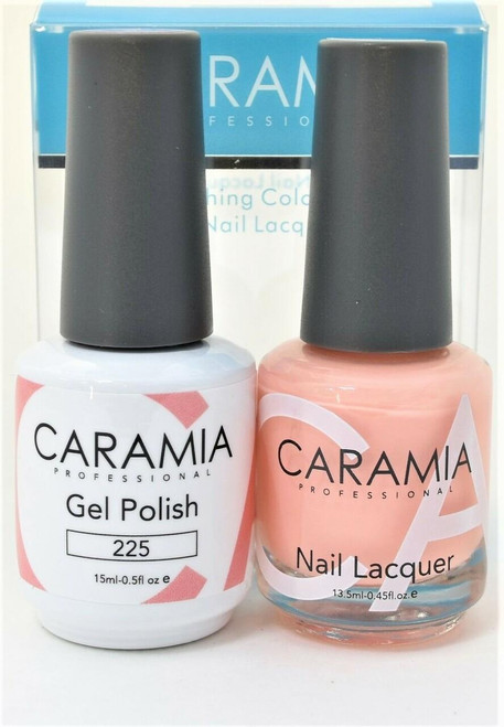 Caramia #225 -Gel and matching lacquer set