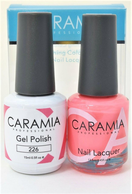 Caramia #226 -Gel and Matching Lacquer Set