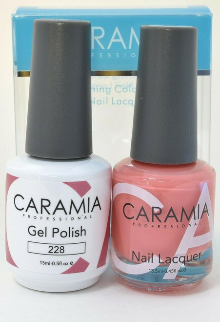 Caramia #228 -Gel and Matching Lacquer Set