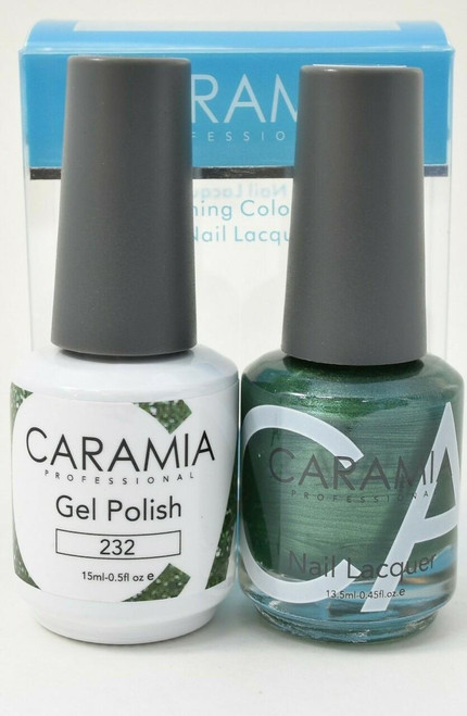 Caramia #232 -Gel and Matching Lacquer Set