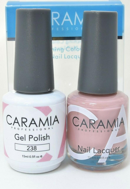 Caramia #238 -Gel and matching lacquer set