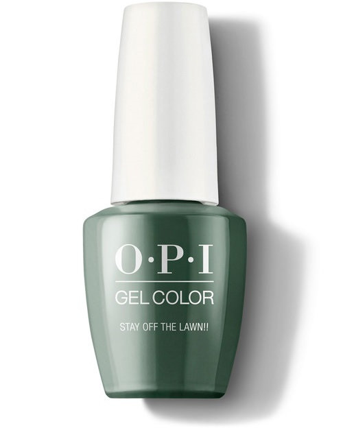 OPI Gel Color- Stay of The lawn !!