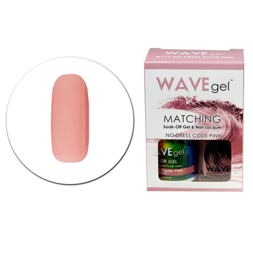 WAVEgel Gel Duo- Wg177 No Dress Code Pink