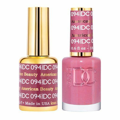 DC Duo #094 American Beauty- Gel Polish & Matching Lacquer