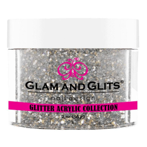 Glam & Glitter Glitter Acrylic- 21 Chrome Silver