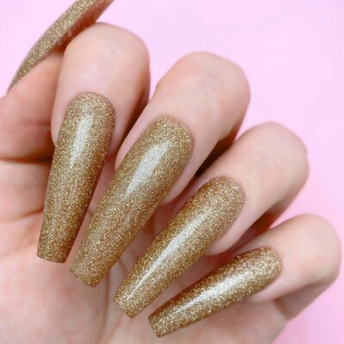 Kiara Sky All in one Nail Lacquer- N5017 Dripping in Gold