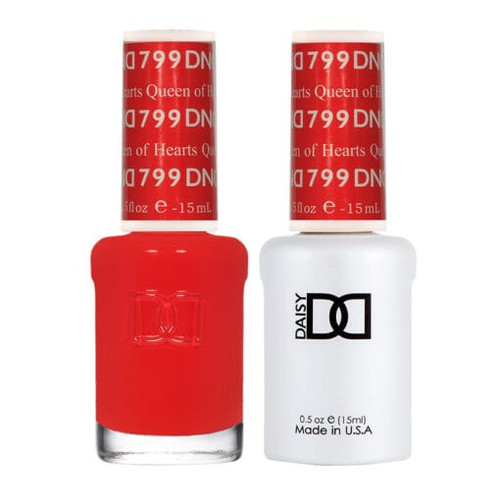 DND Gel & Matching Lacquer- 799 Queen of Hearts