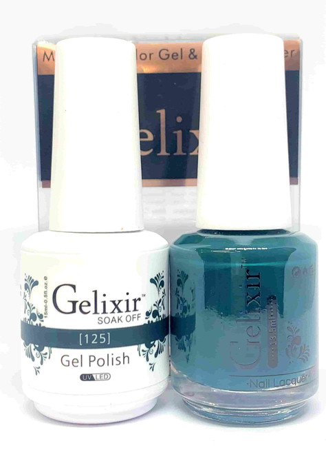 Gelixir Gel Polish & Matching Lacquer- #125